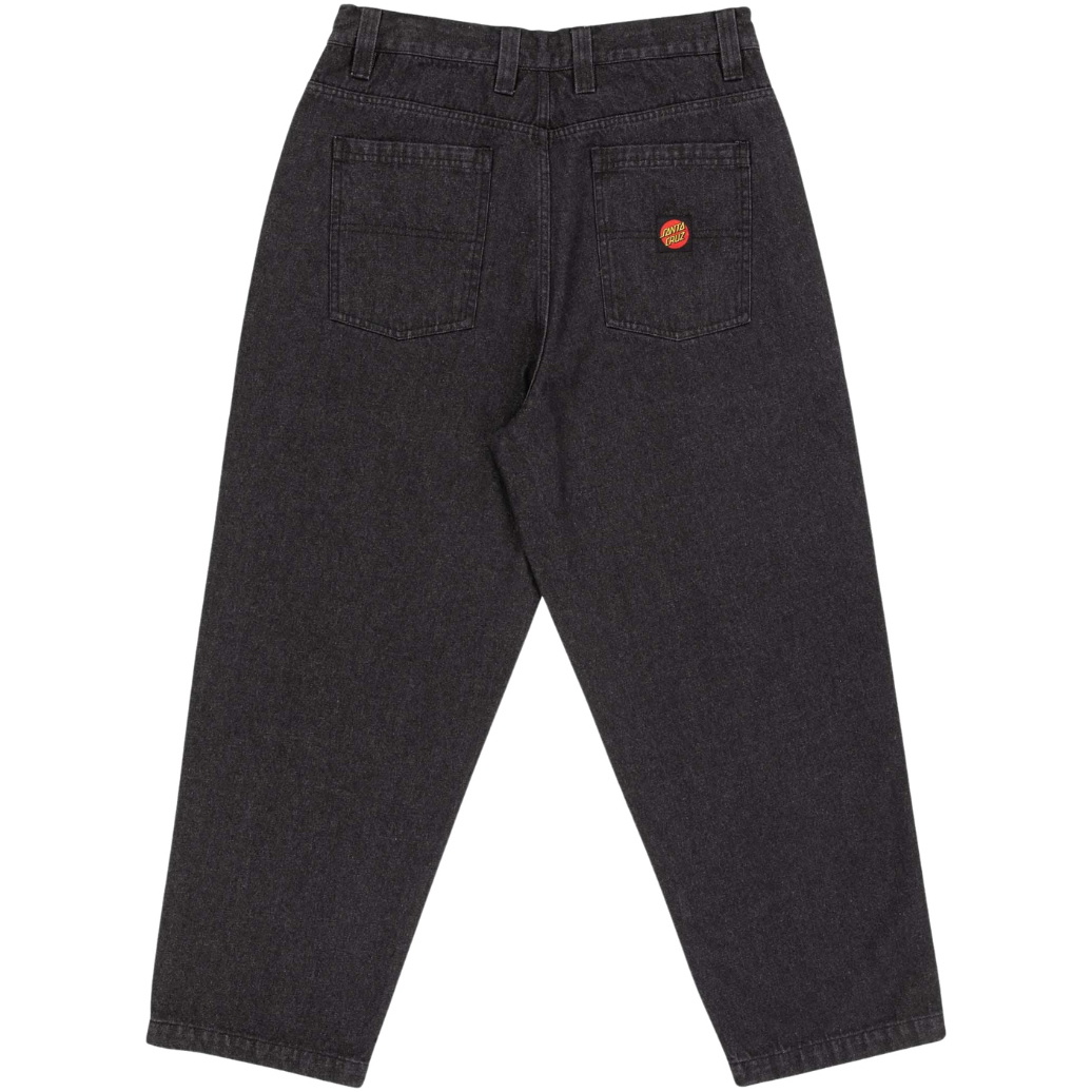 2026 Santa Cruz Mens Big Denim Pants SCA-PNT-1516 - Black Wash